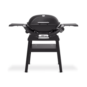 Weber Q2200N Gas BBQ with Compact Stand and Side Tables