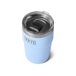 Yeti Rambler 16oz Stackable Cup - Big Sky Blue